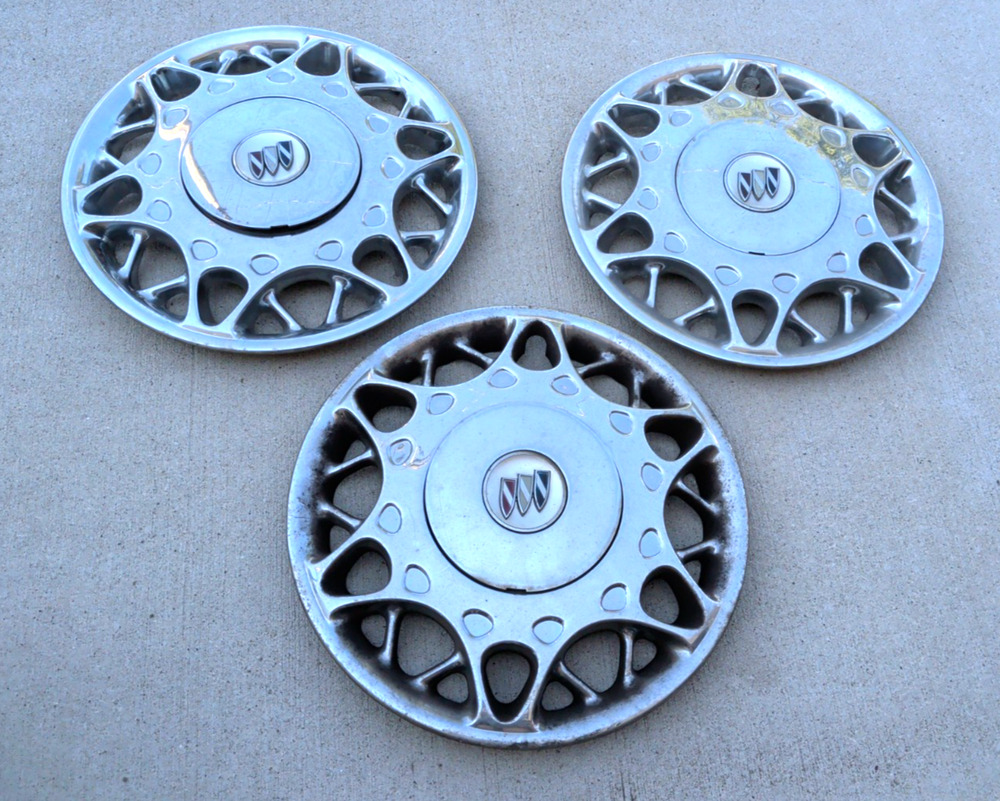 Used OEM 1997-2005 Buick Century 15" Chrome Hubcap Wheel Cover 9593704 1149 1153
